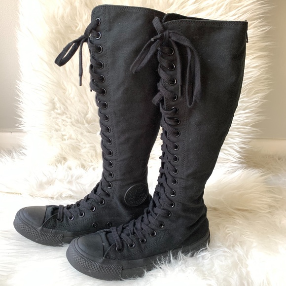 converse chuck taylor knee high boots